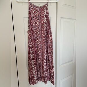 Billabong Paisley Patterned Midi Dress